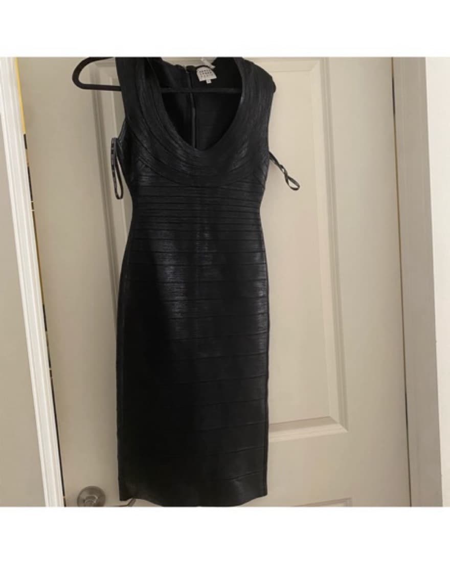 Herve Leger Cocktail Dress - Image 3