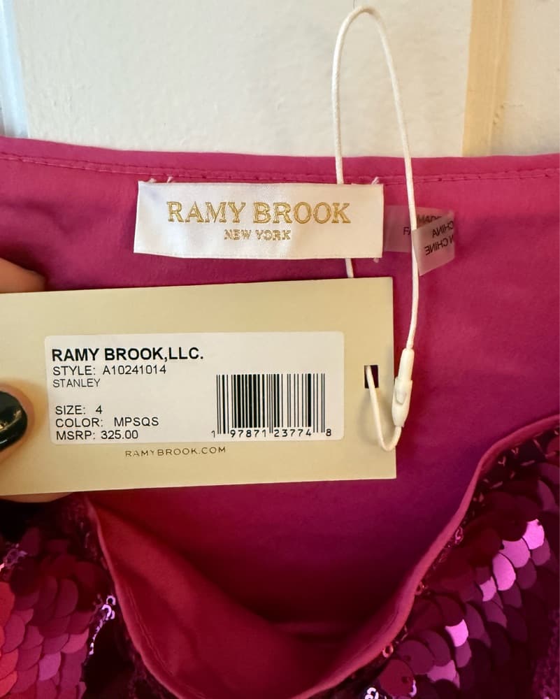 Ramy Brook Sequin Top - Image 5