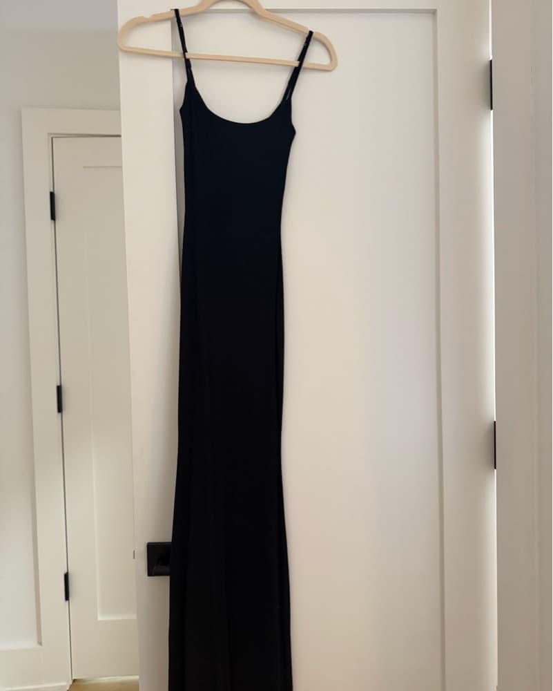 Skims Black Long Dress - Image 2