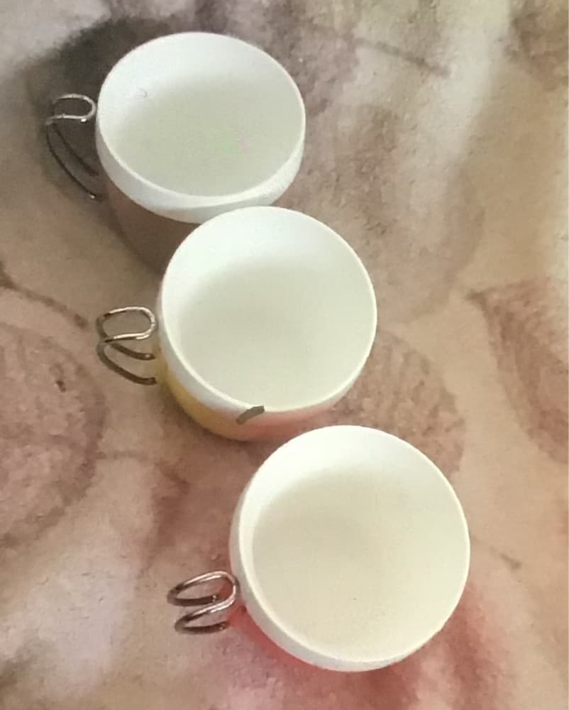 Vtg West Bred Thermo Serv. lnc. Mug Set - Image 2