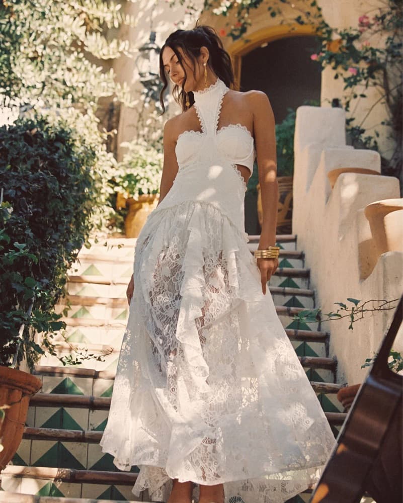 Ethereal Lace Maxi Dress - Image 3