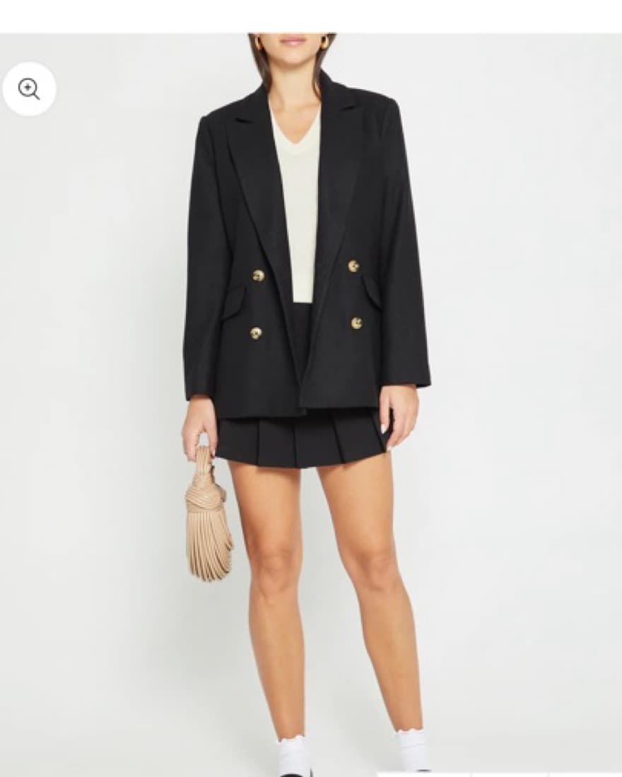 Oversized Black Blazer - Image 3