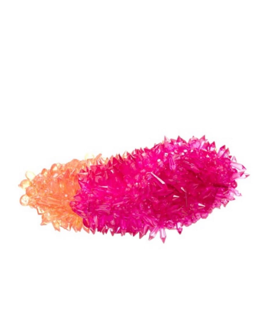 Clio Peppiat Orange Pink Sequin Minaudière Clutch - Image 4