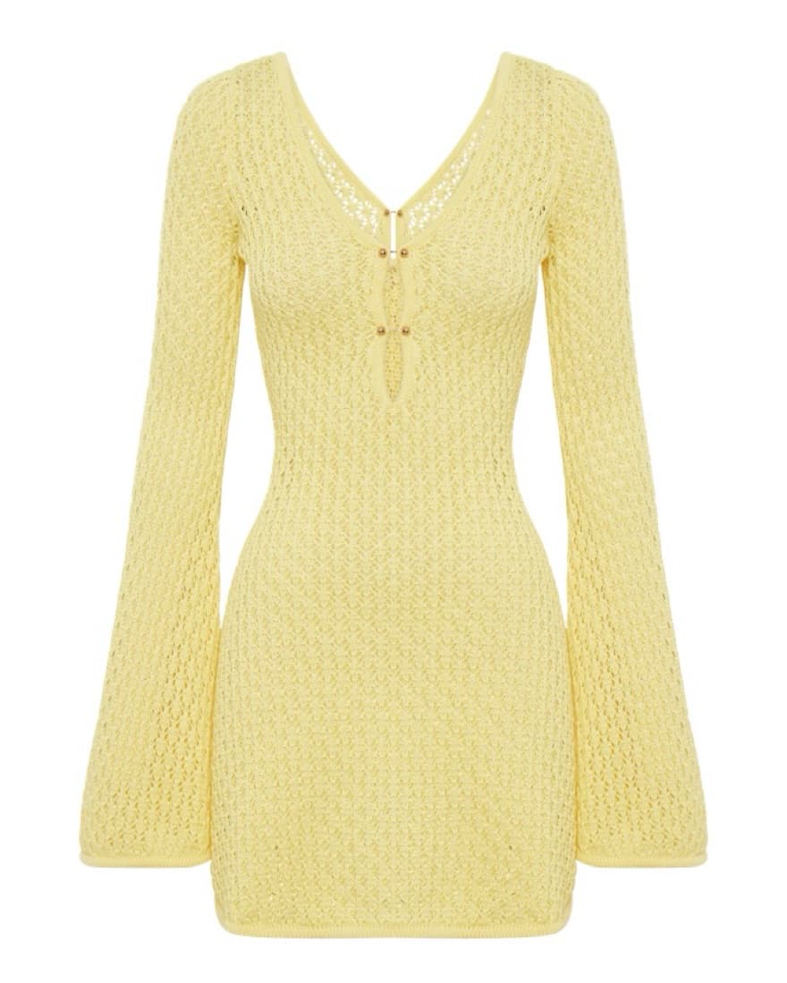Meshki Crotchet Mini Dress (Kayleigh) - Image 5