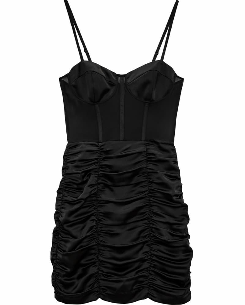Elegant black mini dress - Image 1