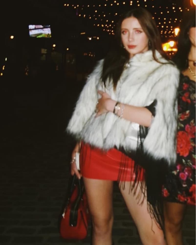 Vintage Fur Shawl - Image 1