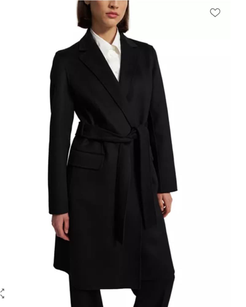 Theory Wool/Cashmere Coat - Image 1