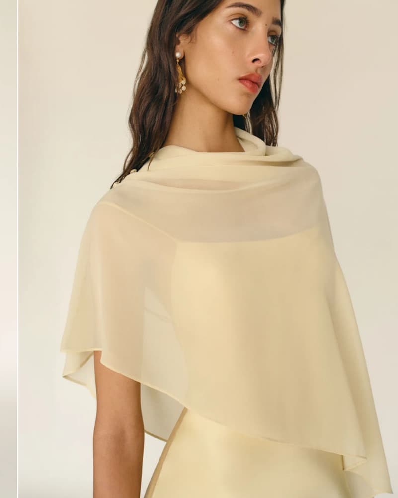 Reformation Lilibeth Silk Dress - Image 4