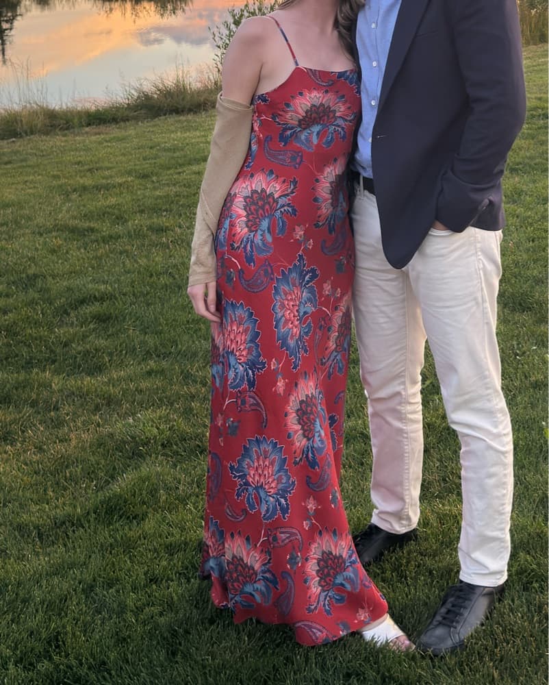 Red Floral Farm Rio Dress - Image 2