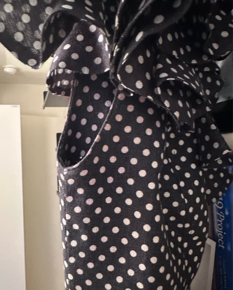 Zimmermann Polka Dot Ruffle Sleeve Mini  - Image 5