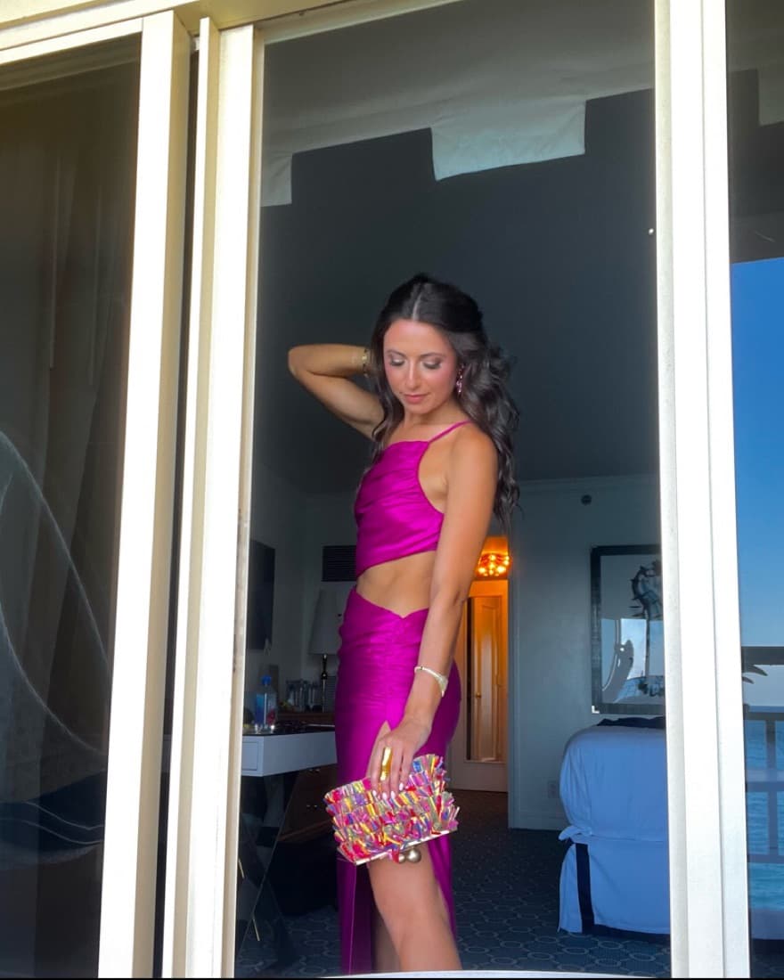 Lovers & Friends Pink Cut Out Gown - Image 1