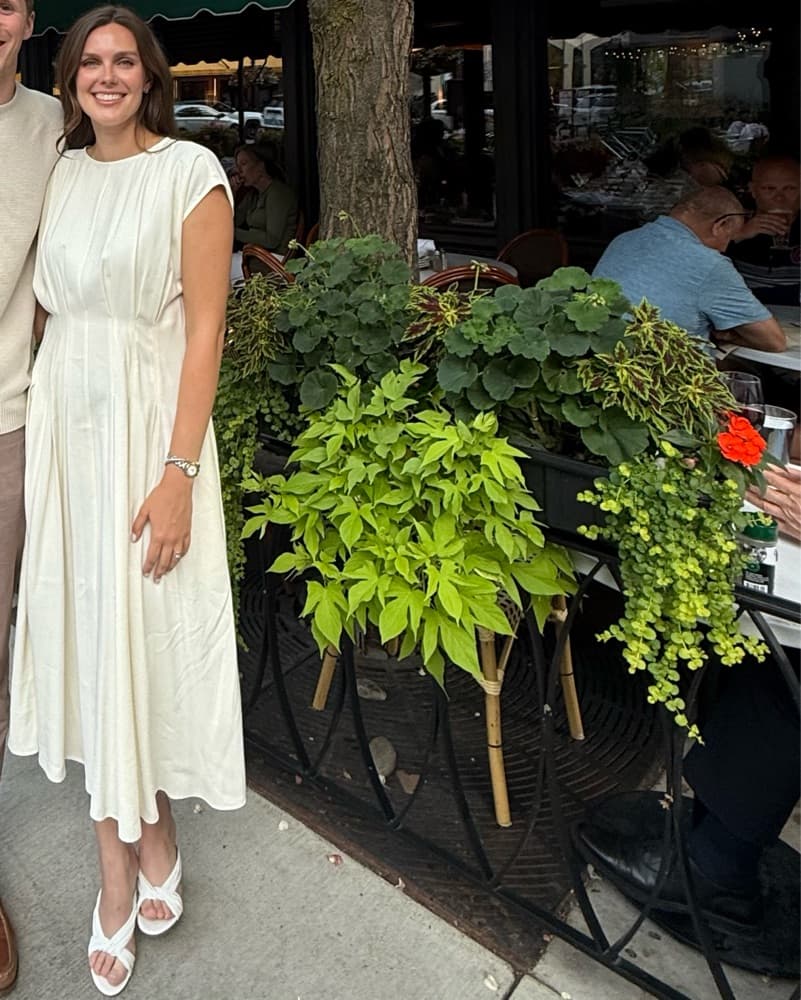 Nordstrom Label White Dress - Image 3