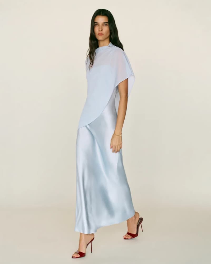 Reformation Lilibeth Silk Dress - Image 1