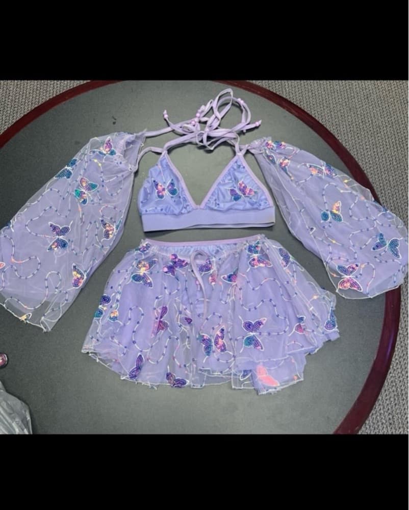 Purple Fairy Rave Set - Image 3