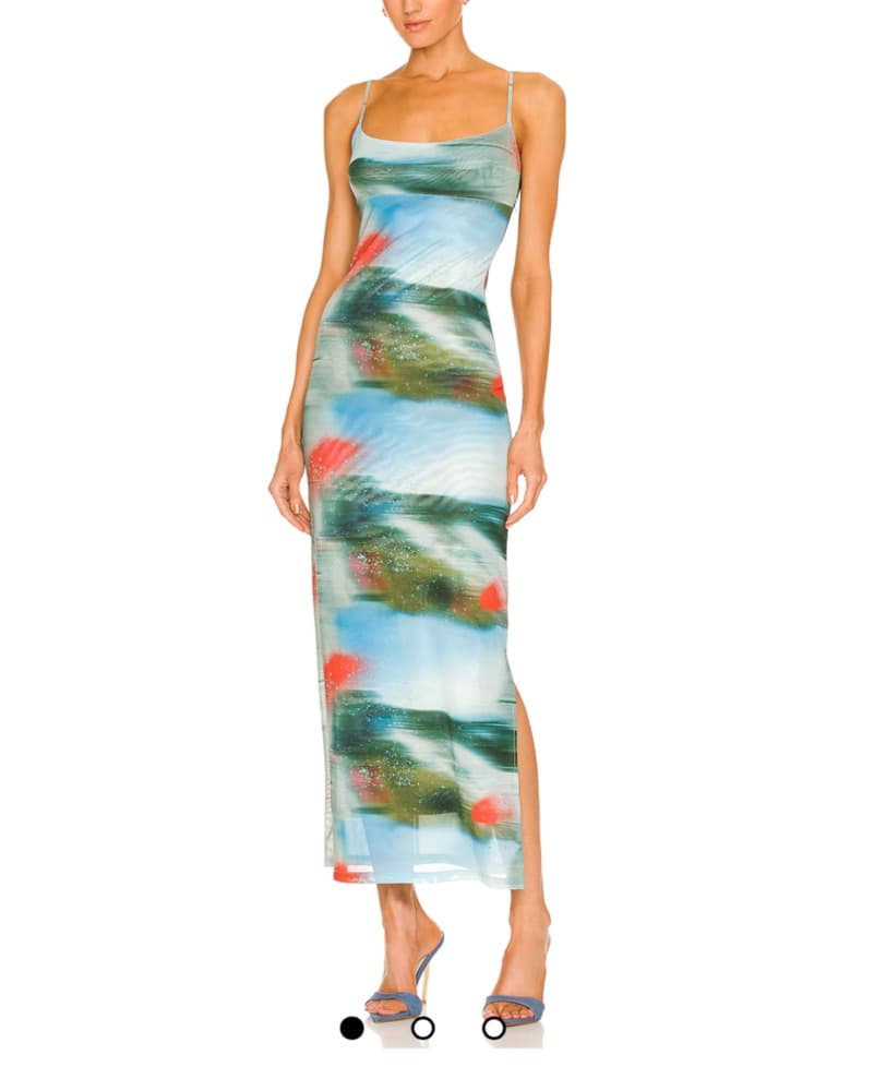Miaou Blue Bodycon Dress - Image 1