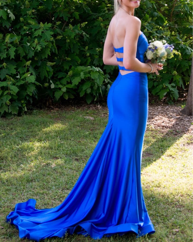 Stunning Royal Blue Gown  - Image 1