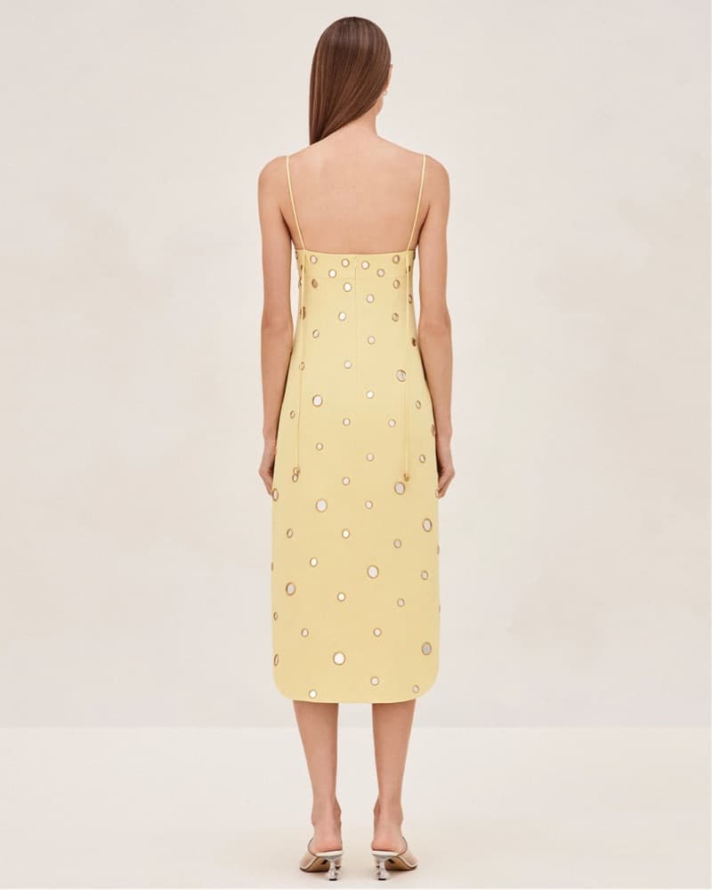 Alexis Malia Yellow Dress - Image 3