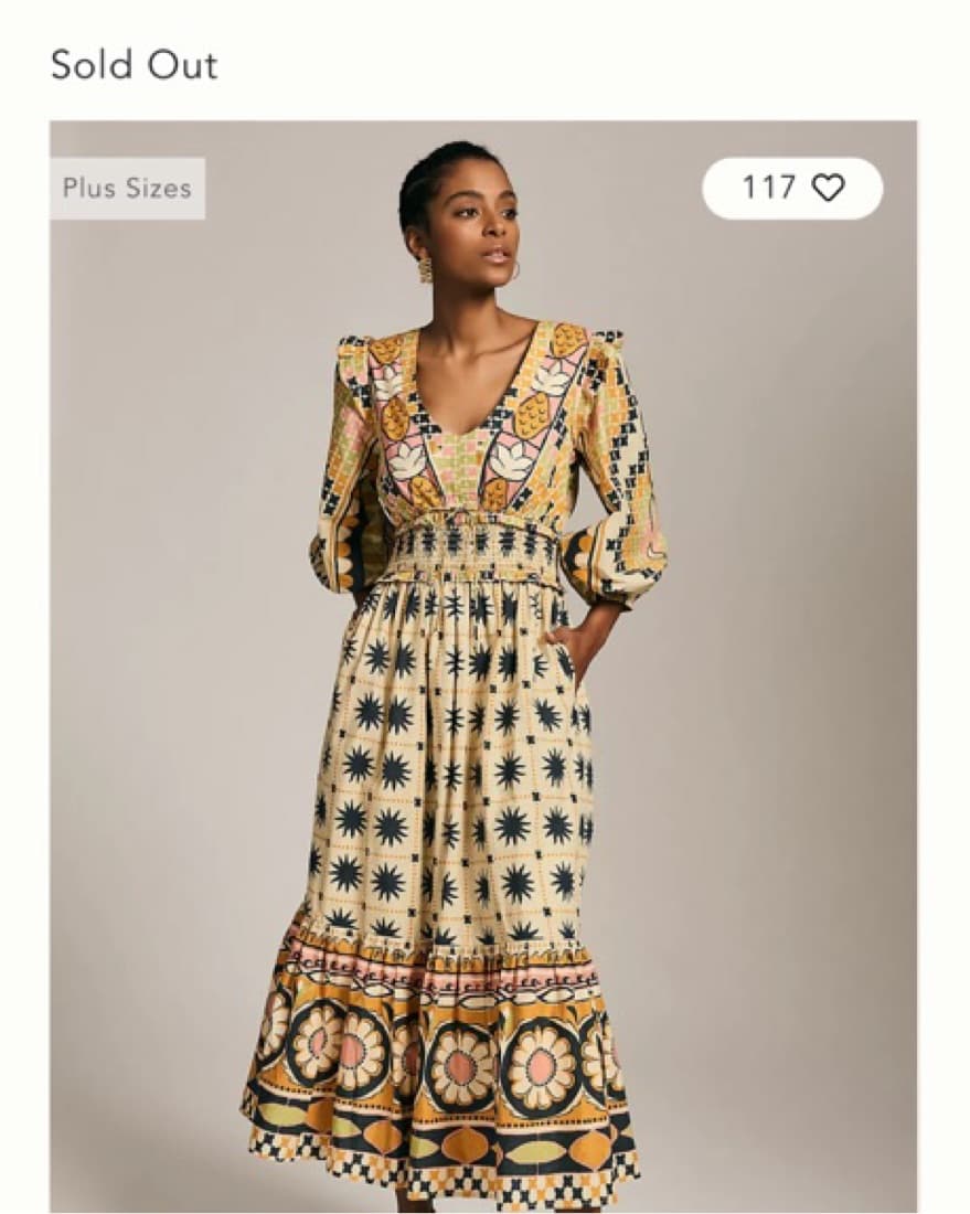 Vibrant Patterned Midi Dress FARM RIO - Image 3