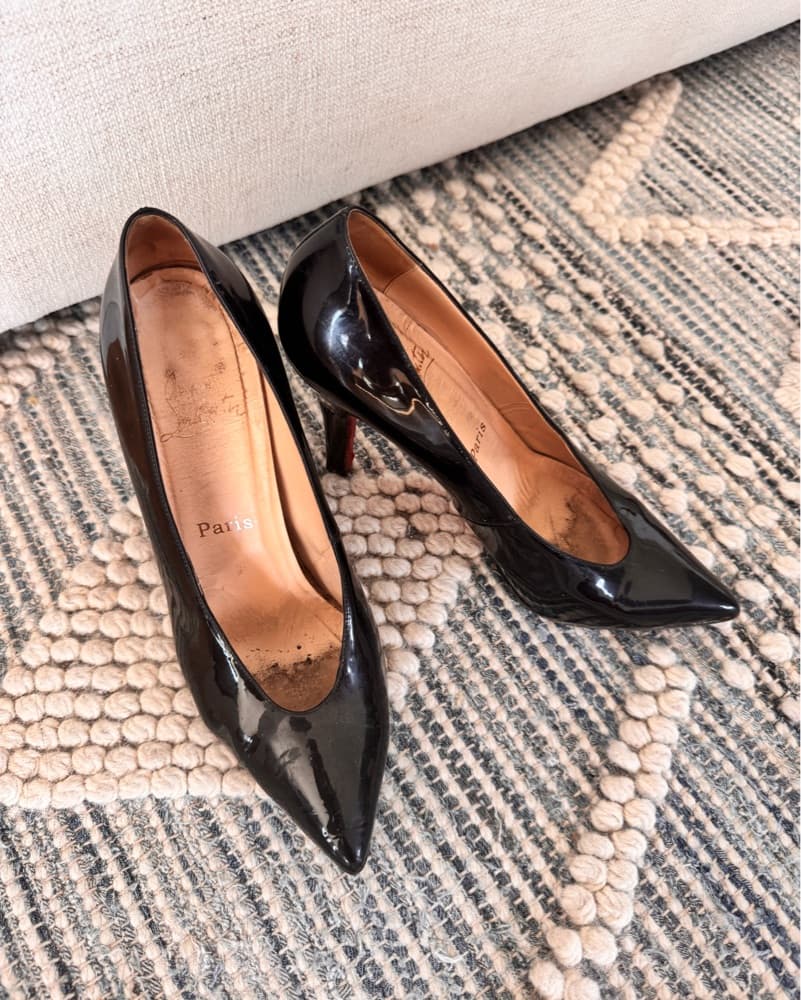 Christian Louboutin Patent Leather Heels - Image 2