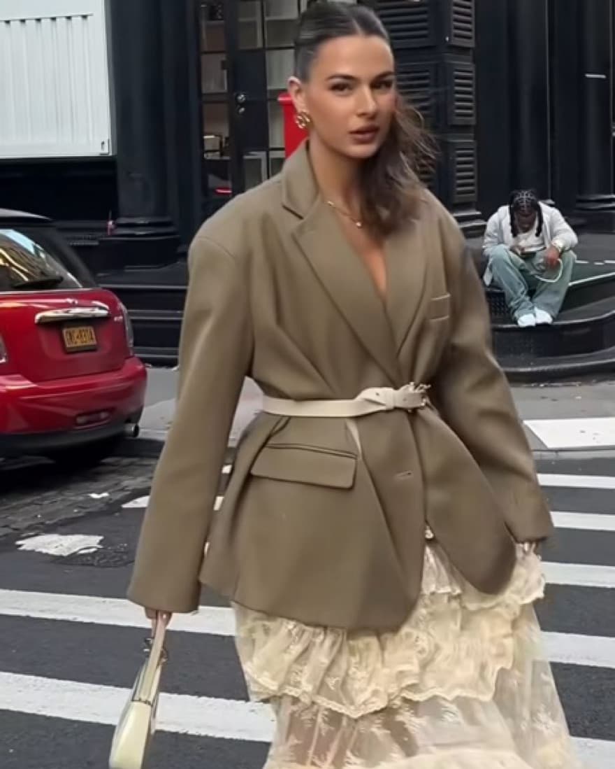 Frankie Shop Oversized Boyfriend Blazer  - Image 1