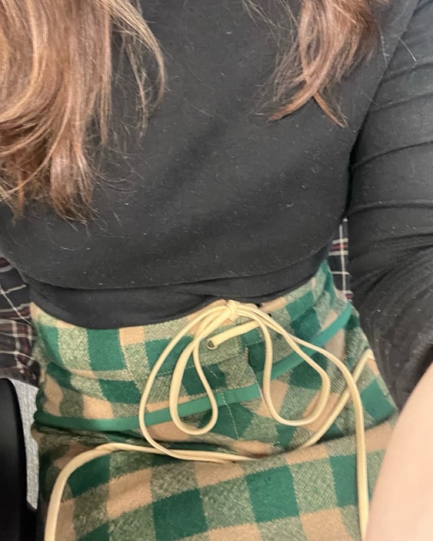 Rosie Assoulin Plaid Skirt  - Image 2