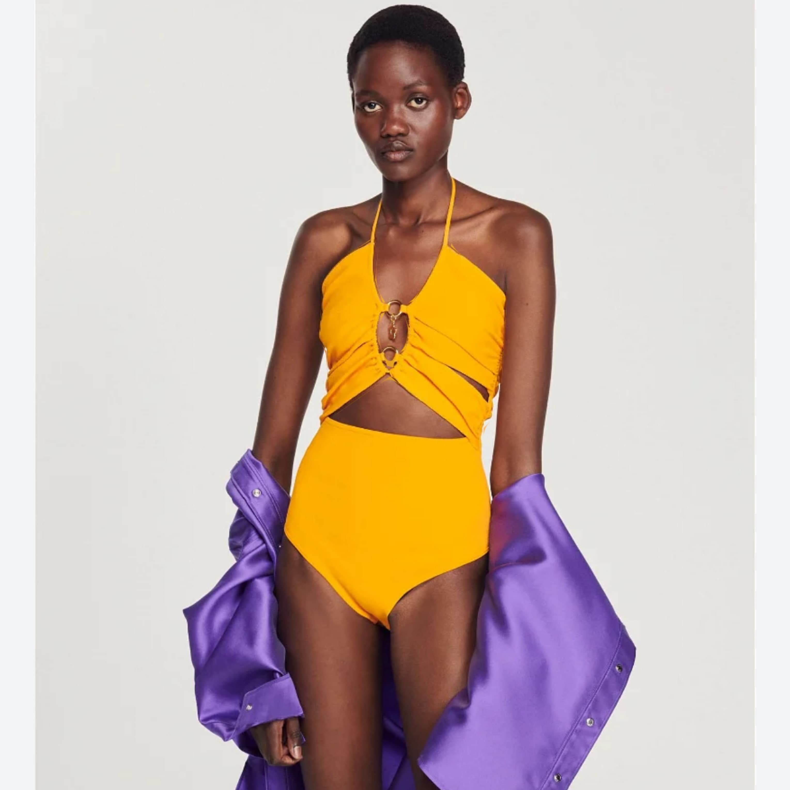 Sandro Orange Knit Set  - Image 1