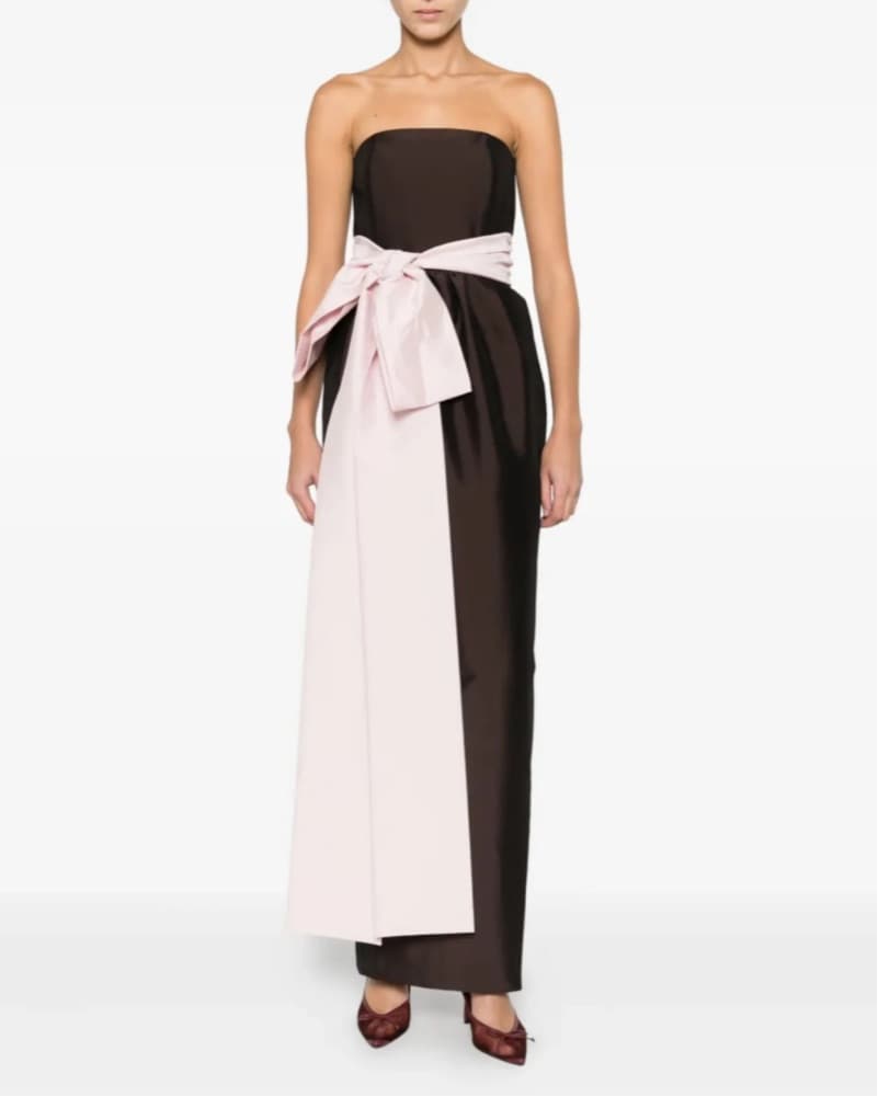 Bernadette Lina Bow Dress - Image 3