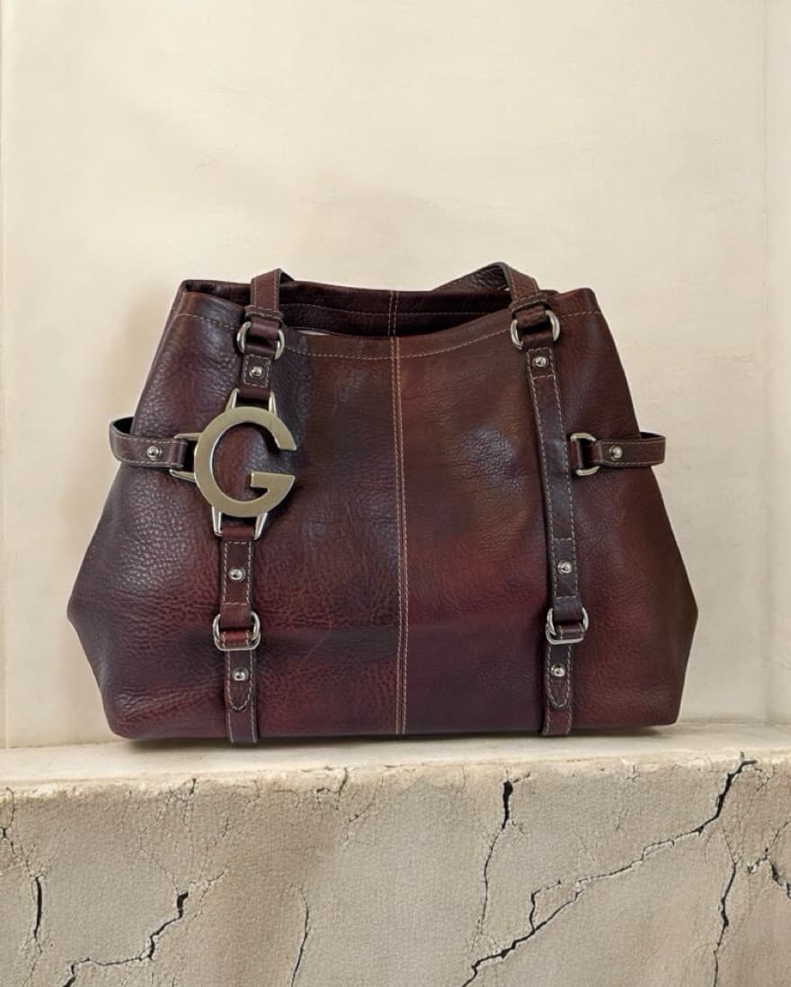 Tom Ford-Era Bondage Buckle Gucci Tote  - Image 2