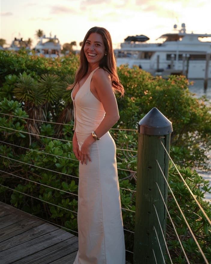 Ivory Linen Maxi Skirt Set - Image 2