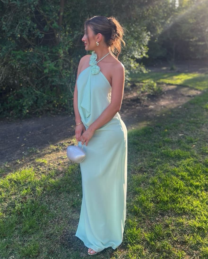 Meshki Cowl Neck Maxi Dress - Image 2