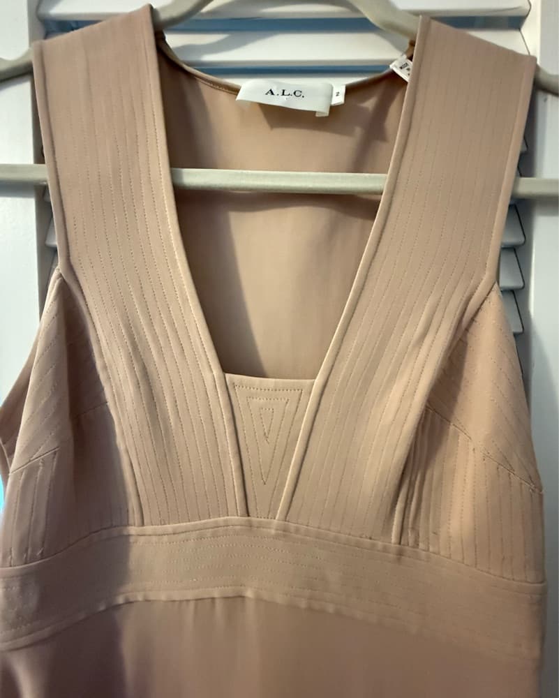 ALC Carmella Dress in Whisper Nude  - Image 5