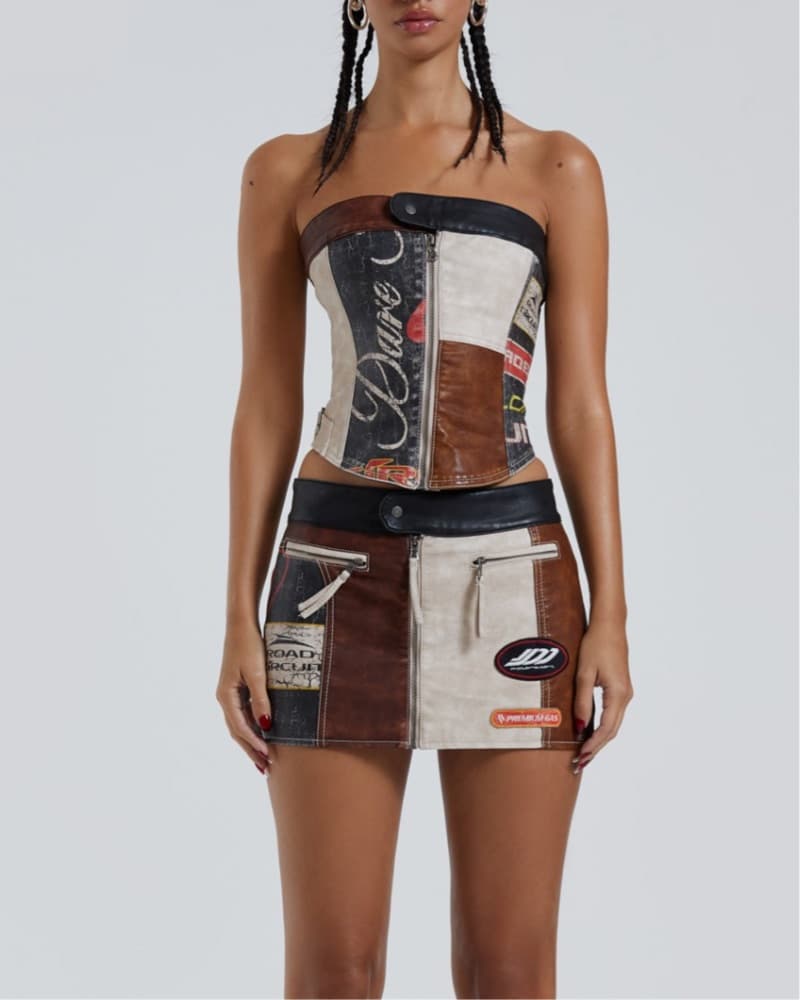 Jaded London Leather Set - Image 2