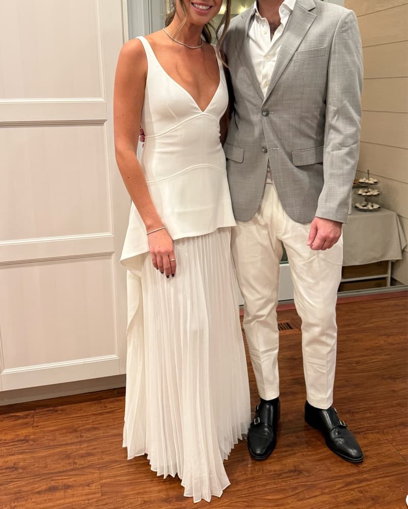 Simkai Long White dress - Image 5