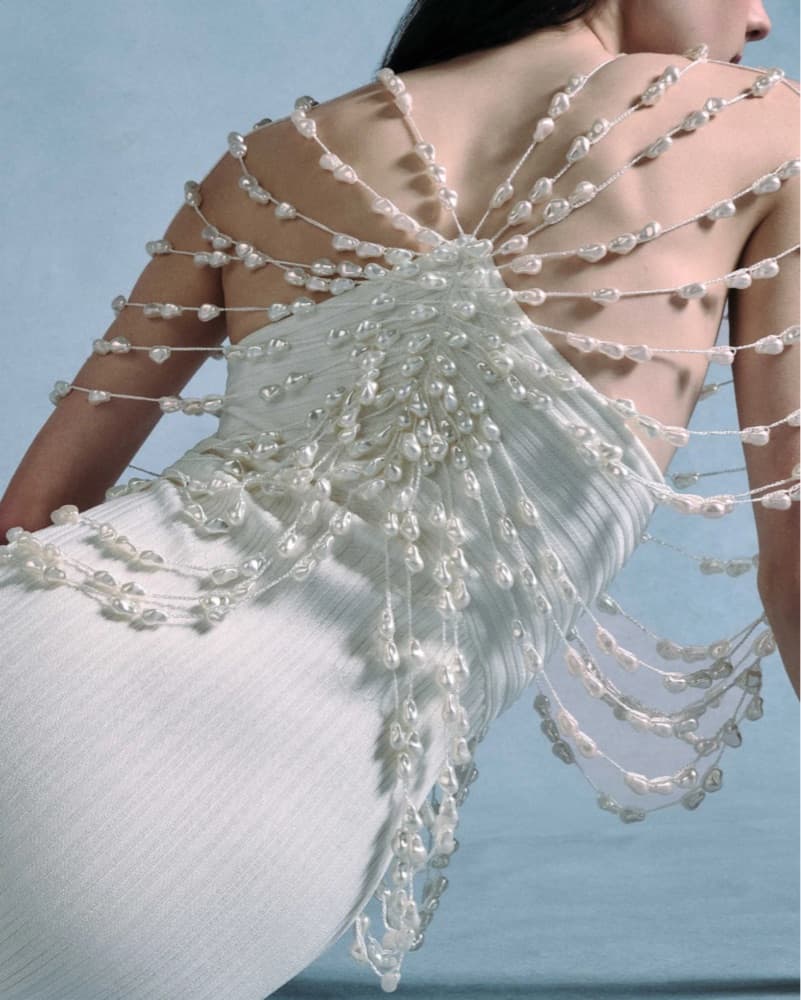 Cult Gaia Pearl Dress  - Image 2