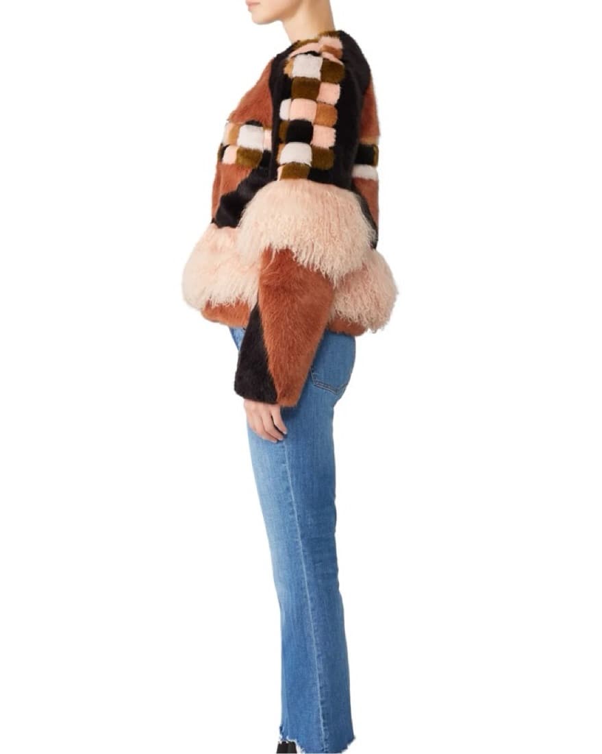 Alexis Kotto Faux Fur Jacket coat - Image 4