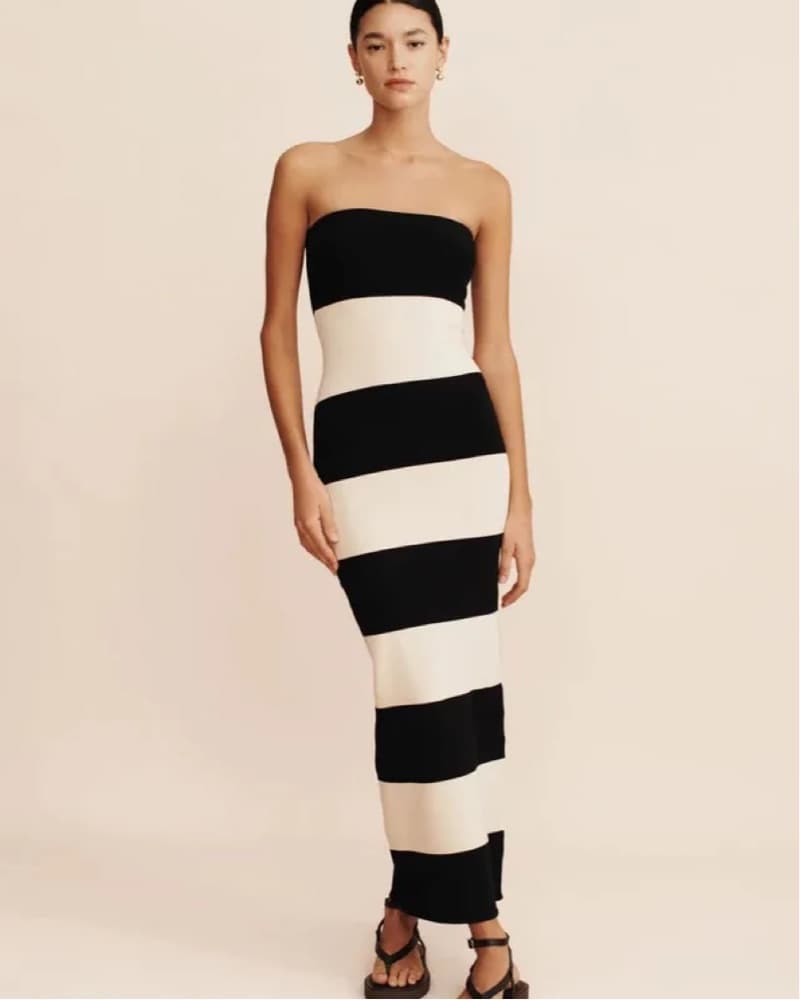 Posse Black And White Dress - Image 1