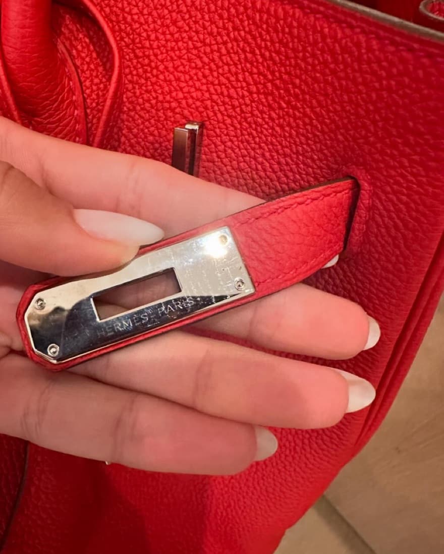 Hermes 35 Birkin Rouge  - Image 3