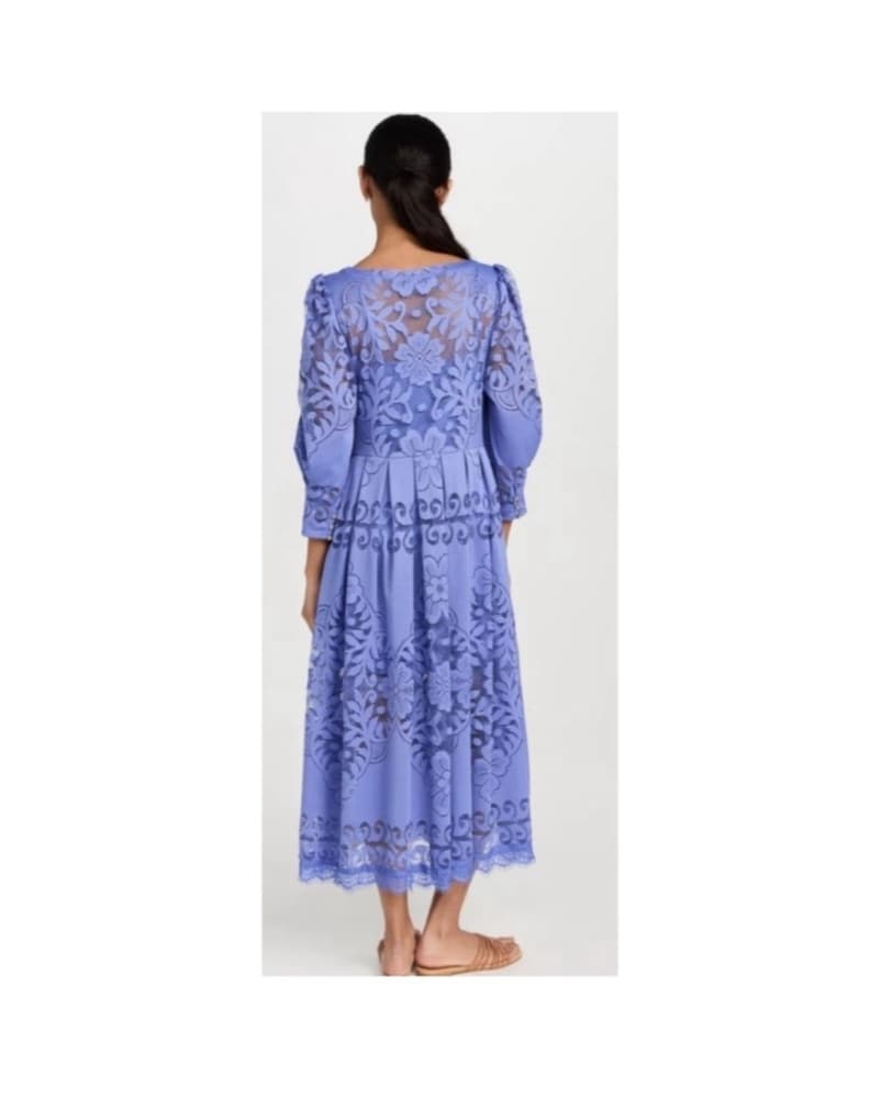 Free People Lavender Floral Maxi Dress - Image 3