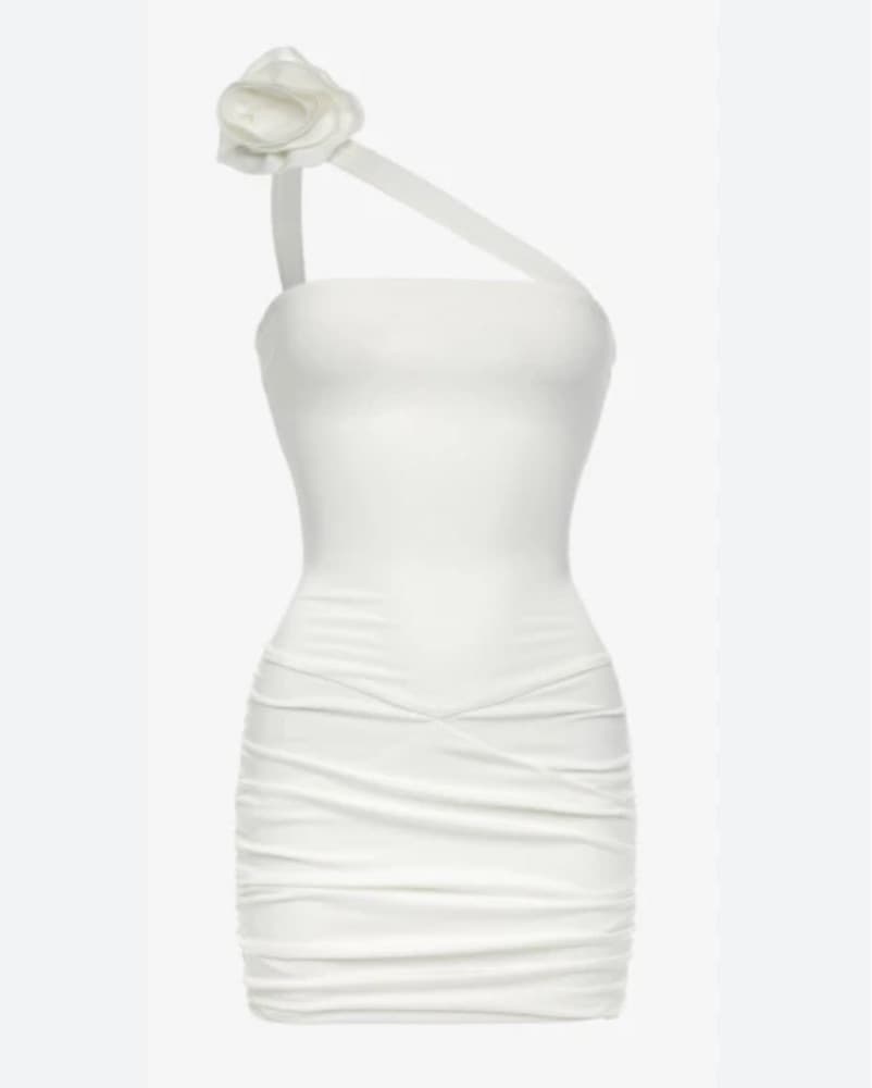 Heiress Beverly Hills White Mini Dress - Image 3