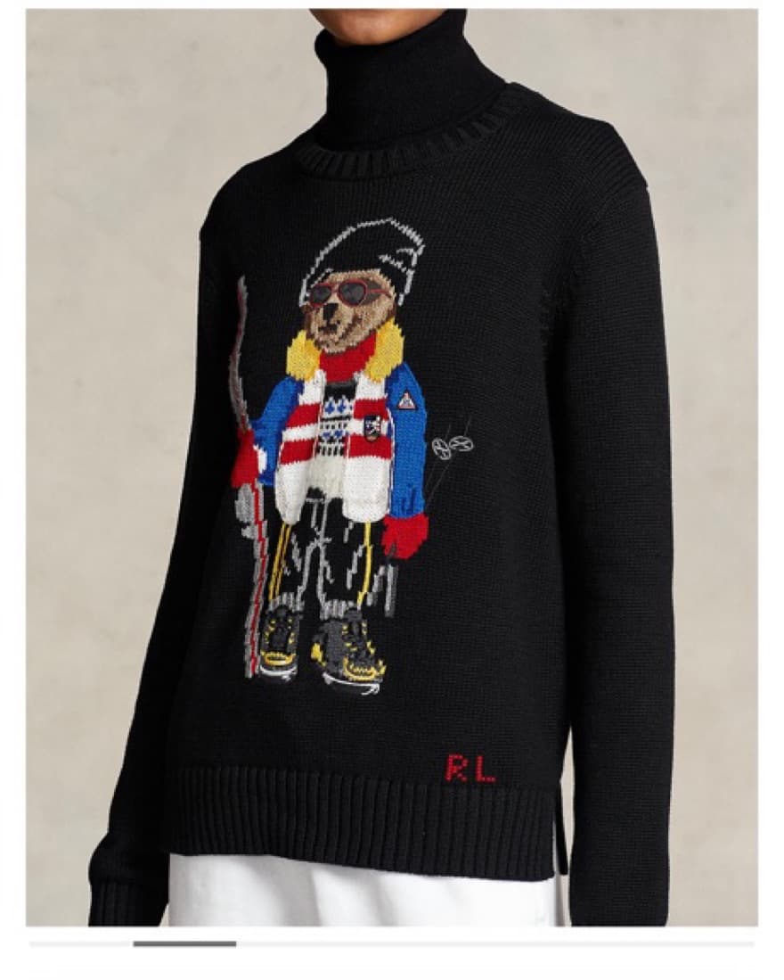 Ralph Lauren: Polo Bear Ski Sweater - Image 2
