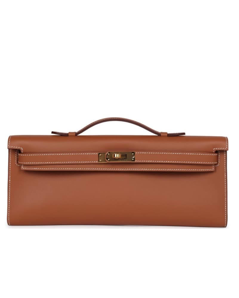 Hermes Kelly Cut In Gold With Gold - Image 2