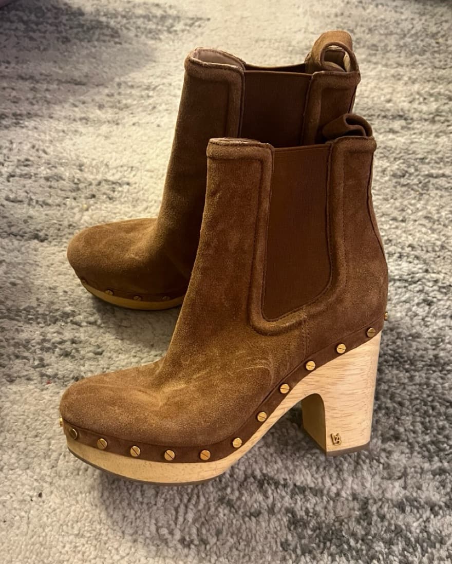 Veronica Beard Decker Clog Boots - Image 4