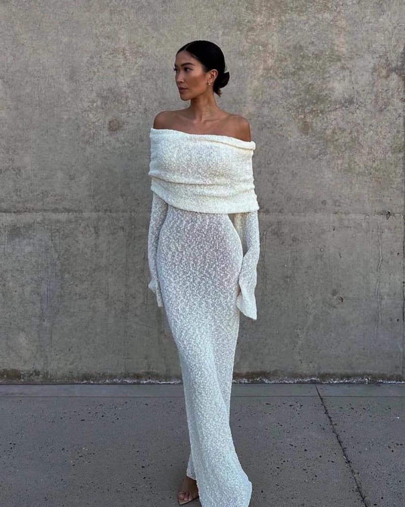 Meshki Marisol Knit Maxi Dress - Image 1