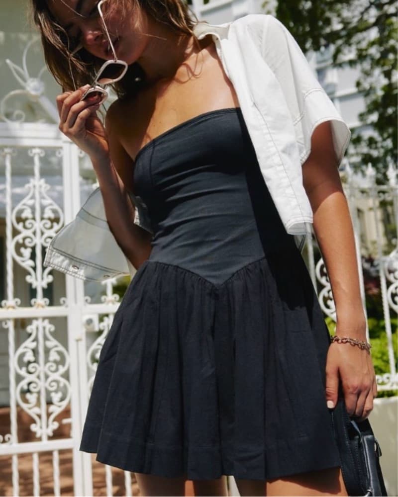 Free People Drop Waist Mini  - Image 1