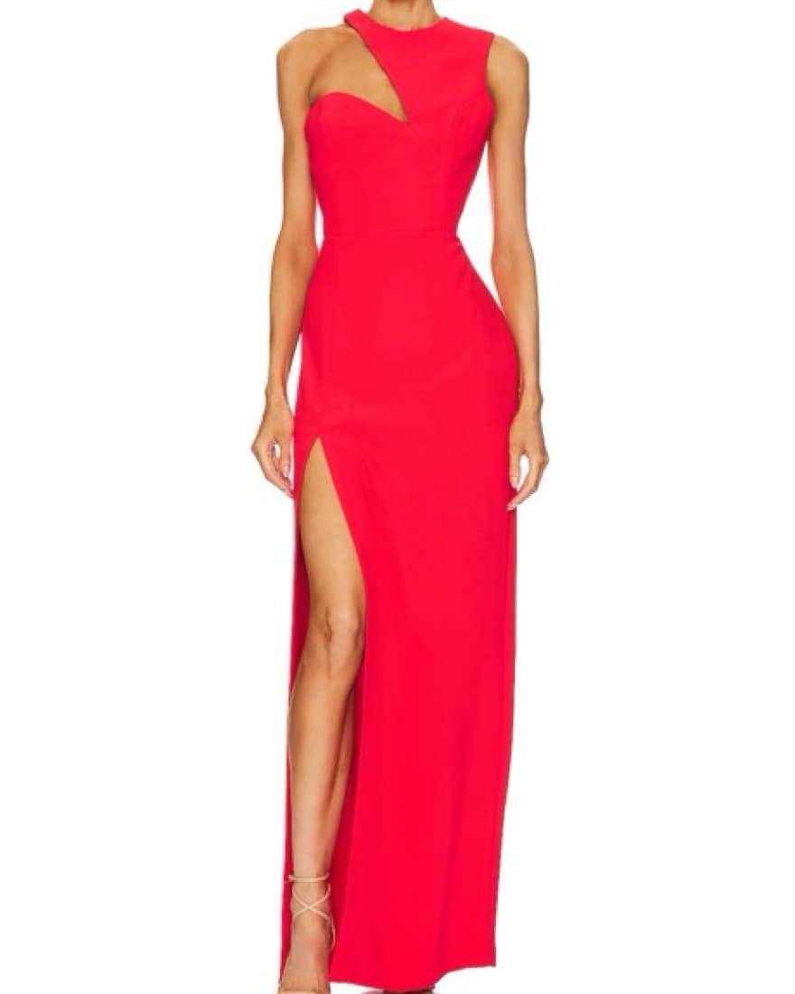 Stunning Red Maxi Dress - Image 1