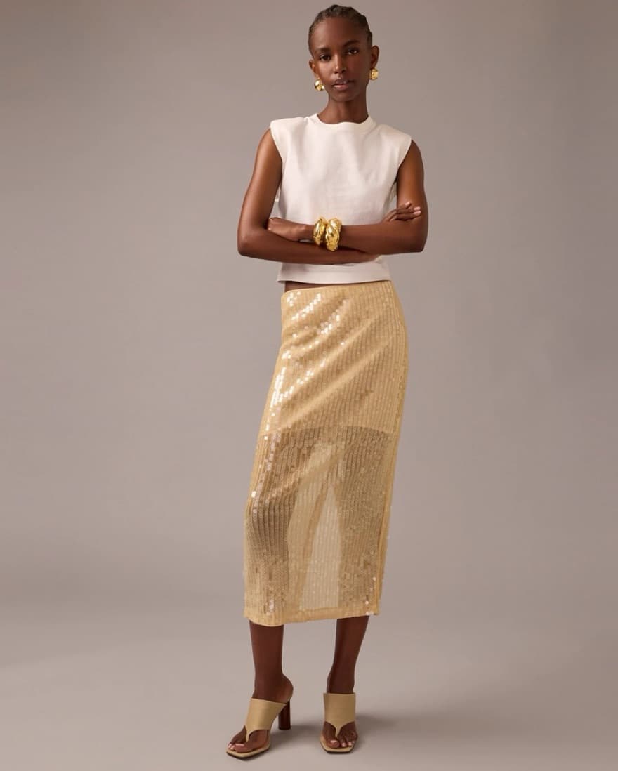 Jcrew Sequin skirt - Image 1