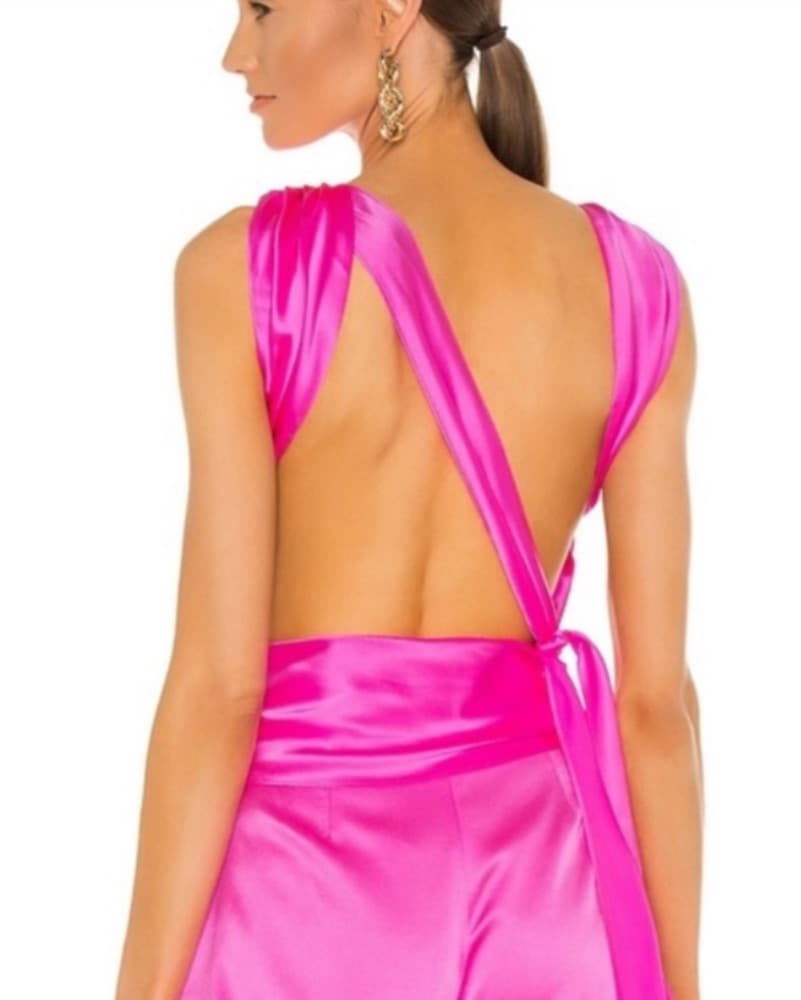 The Bar Silk Asher Top - Image 2