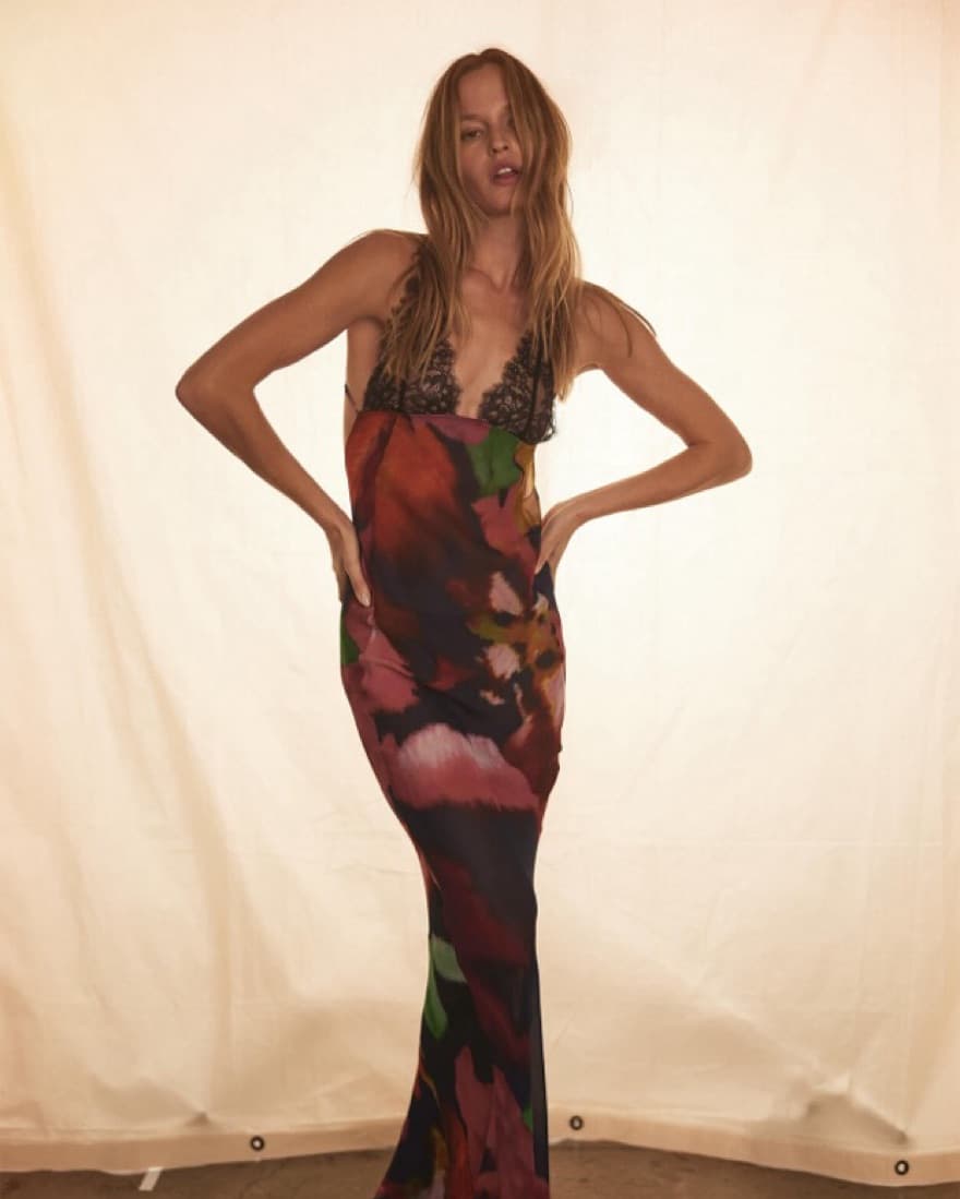 Rat & Boa PAOLA FLORAL SLIP DRESS - Image 1