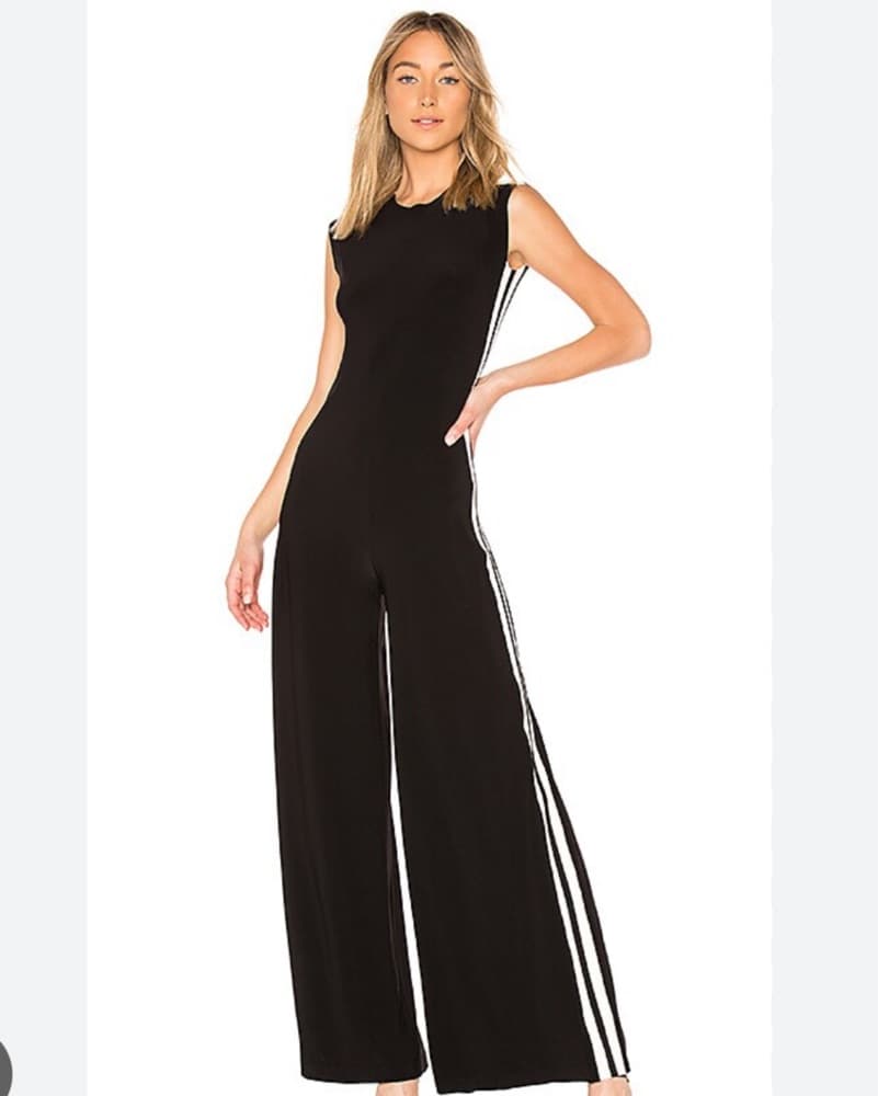Norma Kamali Side Stripe Jumpsuit  - Image 1