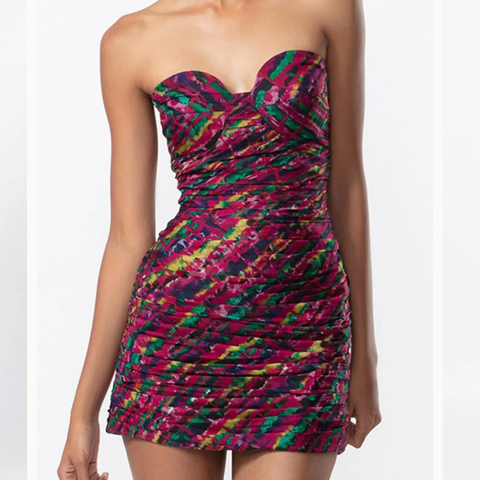 Mini Multicolor Dress - Image 2